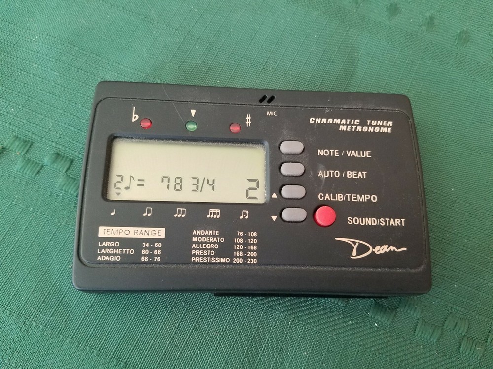 DEAN Chromatic Tuner Metronome