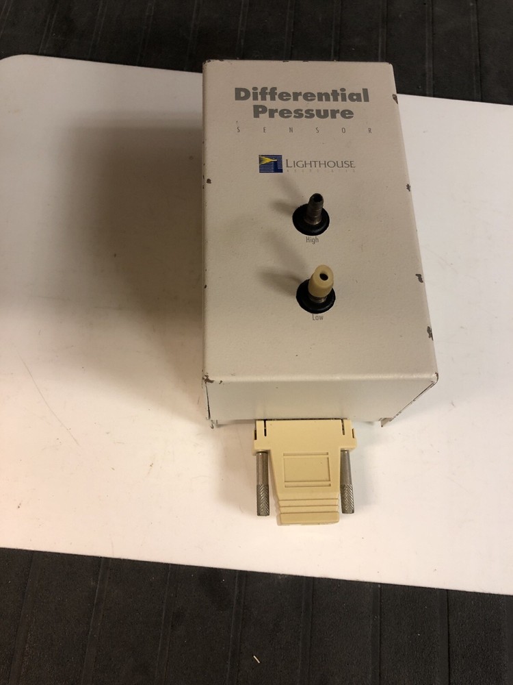 Lighthouse Remote Particle Counter, Temp & Relative Humidity + Diff Pressure