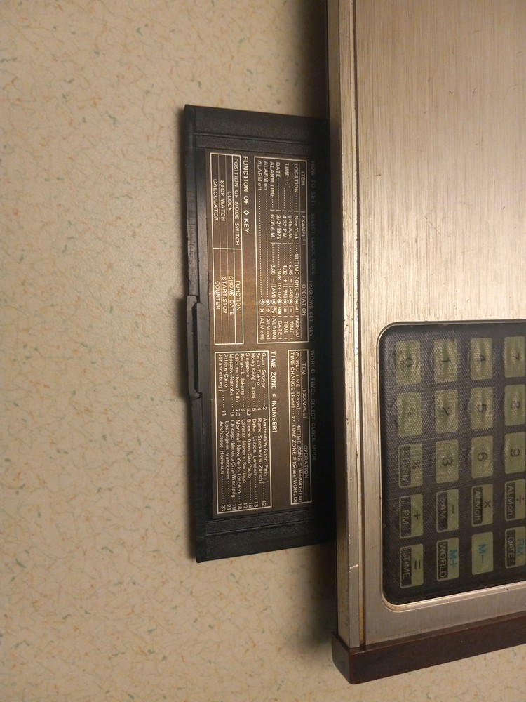 Sharp Elsi Mate CT-600 Calculator - 1970's - Fully Working