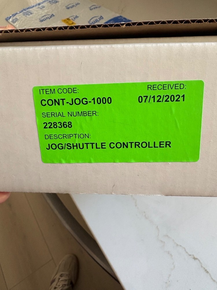 Florical systems jog/shuttle controller