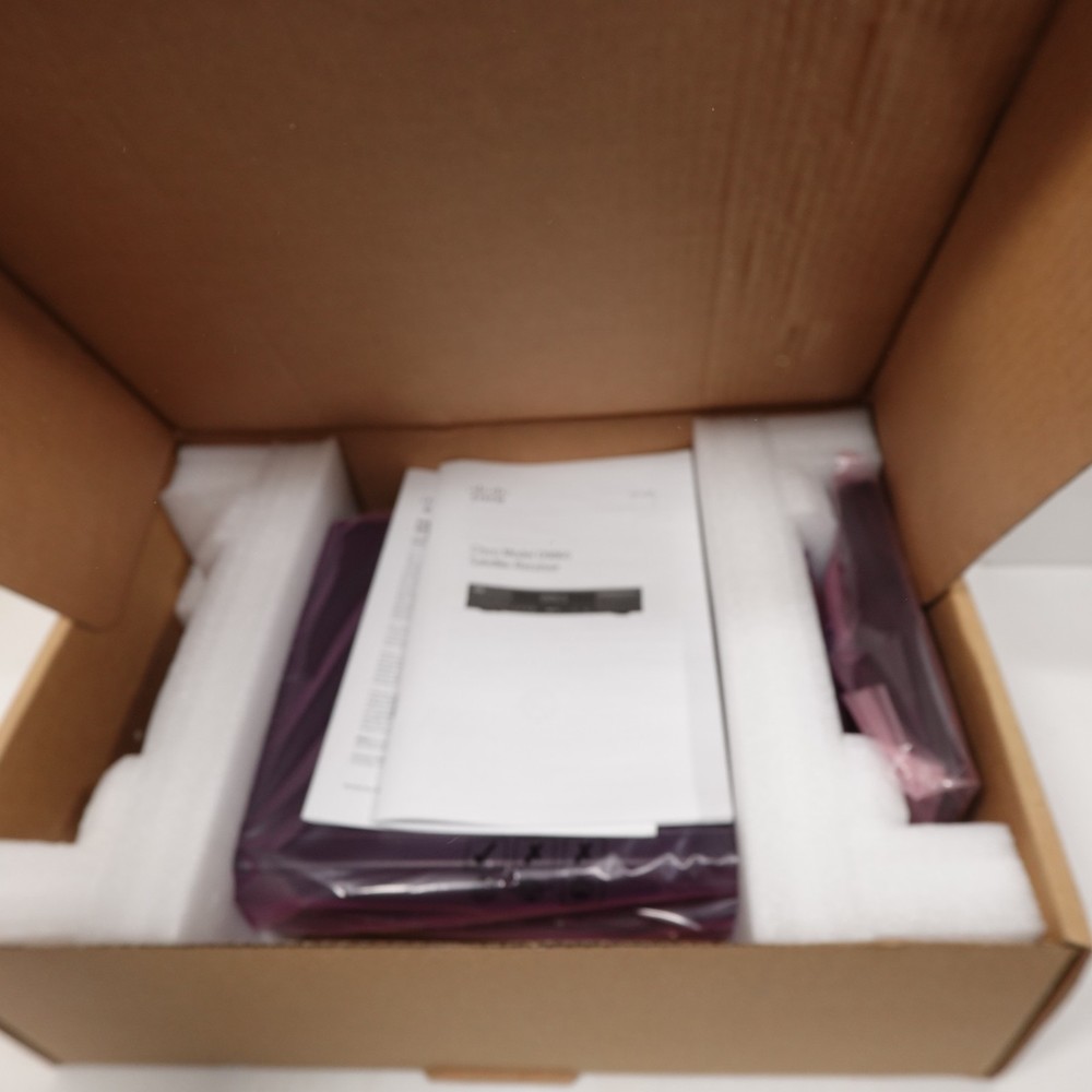 Cisco D9865-H Satellite Receiver With Remote Control Unit & Extras ~NEW