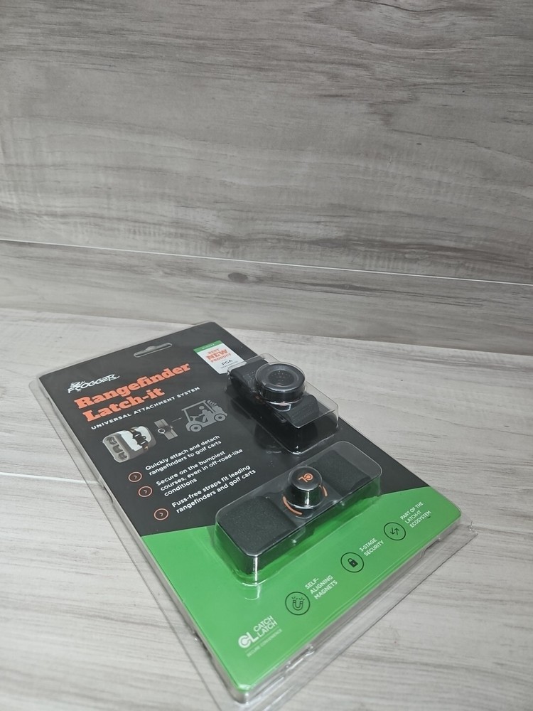 Frogger Golf Rangefinder Latch-It Golf Cart Attachment NEW