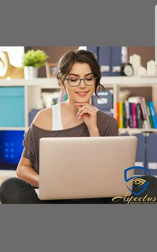 Aspectus Blue Light Blocking Glasses for Computer Use | Anti Eyestrain | Anti He