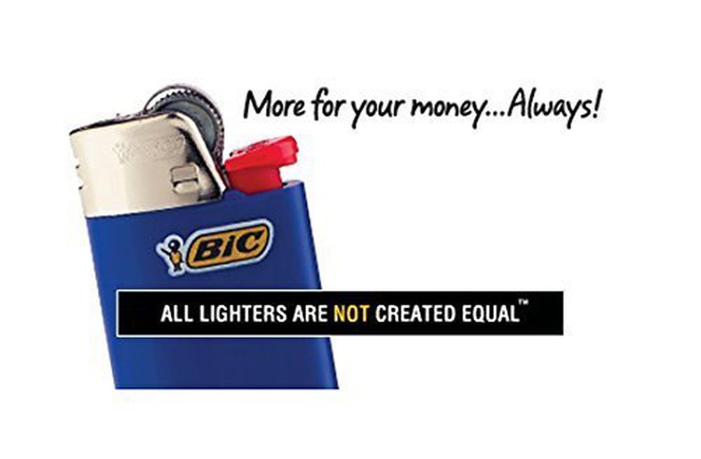 Bic Classic Full Size Lighter Maxi Full Size 5 Pack