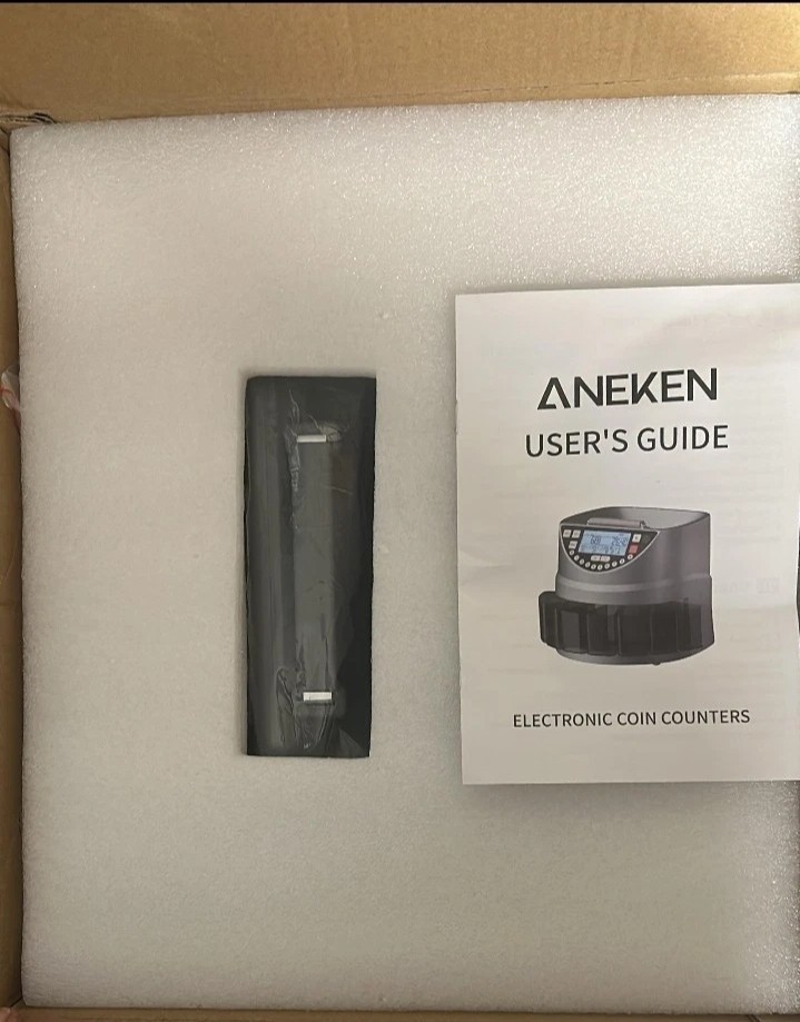 Aneken Coin Counter and Sorter with TFT Display - Accurate Sorting Machine