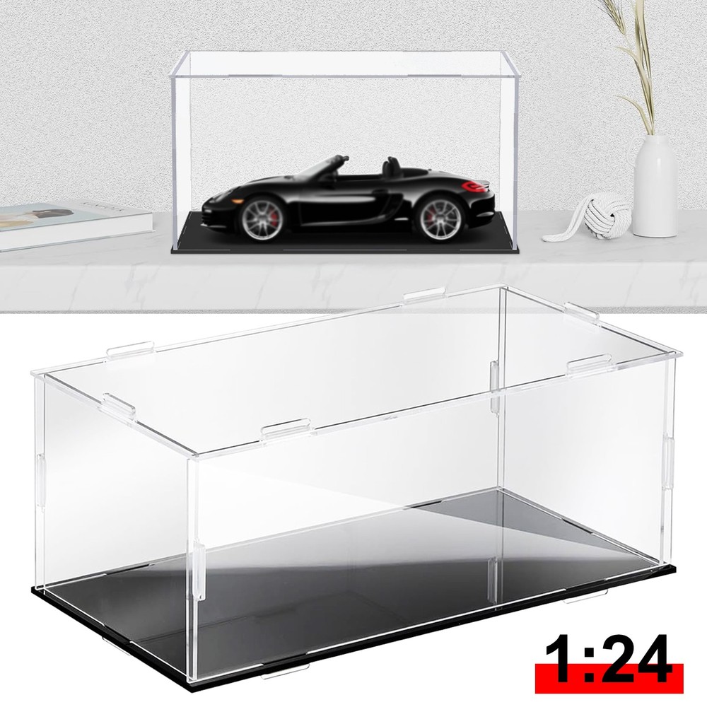 Acrylic Model Car Display Case 1: 24 Scale Clear diecast Display Boxes