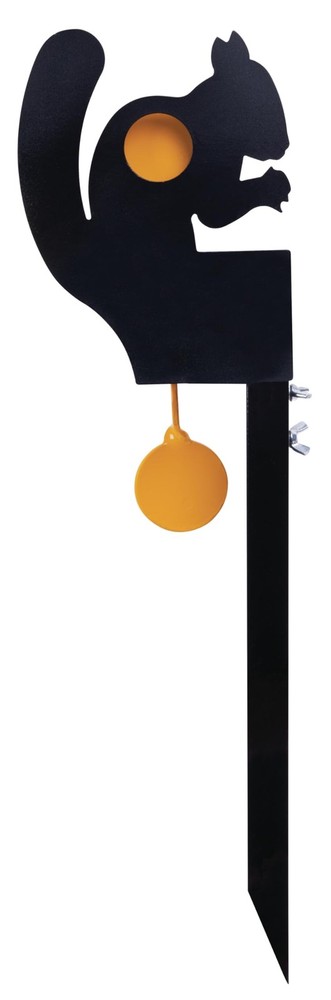 Crosman CSRT Metal Squirrel Reset Target - Single, Black