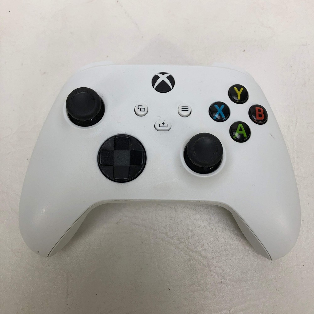 Broken Microsoft Xbox Series X|S Wireless Controller Robot White 1914 /USB-C Por