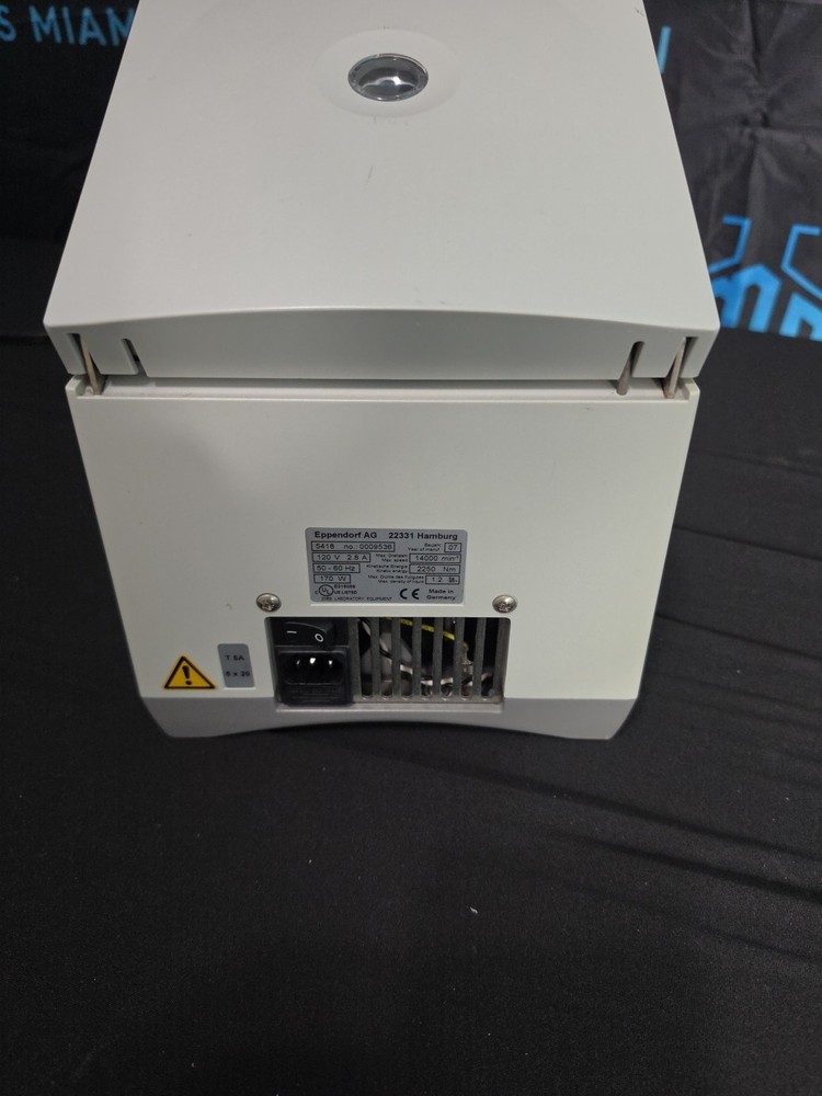 Eppendorf Centrifuge 5418- Great Condition, Fully Functional Unit