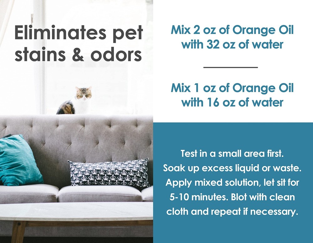 Cold Pressed Orange Oil Concentrate | 8-ounce 8 Fl Oz (Pack of 1)