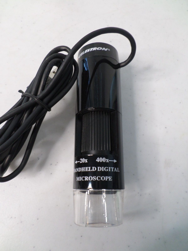 Celestron Handheld Digital Microscope 20x and 400x Model 44300