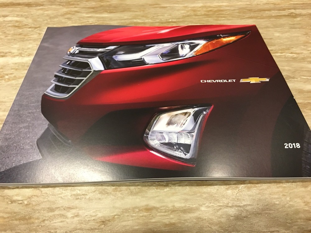 2018 CHEVROLET FULL-LINE 48-page Original Sales Brochure