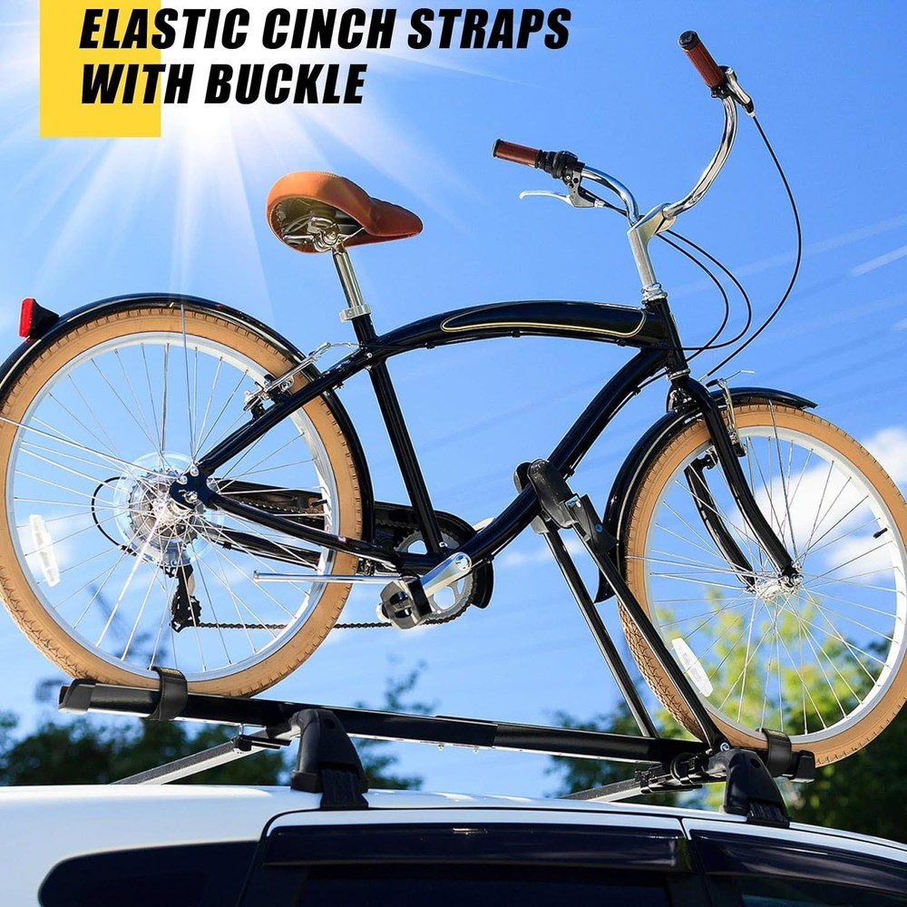 Cinch Straps, 2" x 24" 4 Pack Elastic Hook and Loop Storage Strap for Extensi...