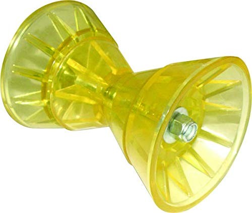 POLY VINYL 3? SUPER BOW ROLLER, Yellow