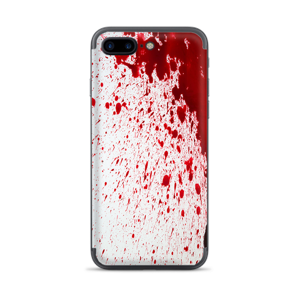 Apple iPhone 7 / 8 Plus Skins Decal Wrap Blood Splatter Dexter