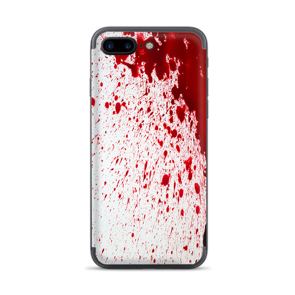 Apple iPhone 7 / 8 Plus Skins Decal Wrap Blood Splatter Dexter
