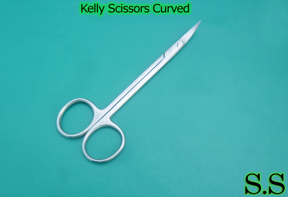Kelly Scissors Curved 5" Surgical Dental Instruments