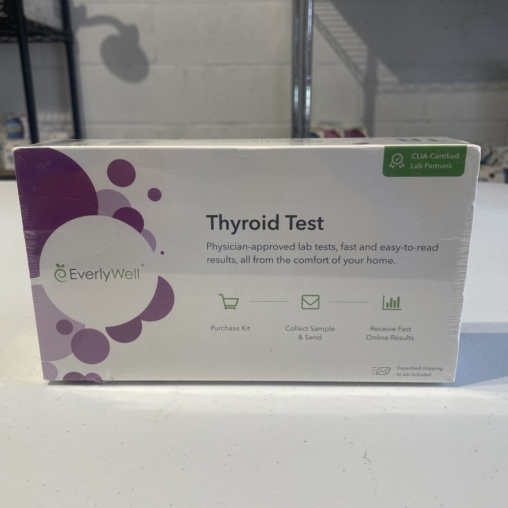 1 New Everlywell Thyroid Test Kit