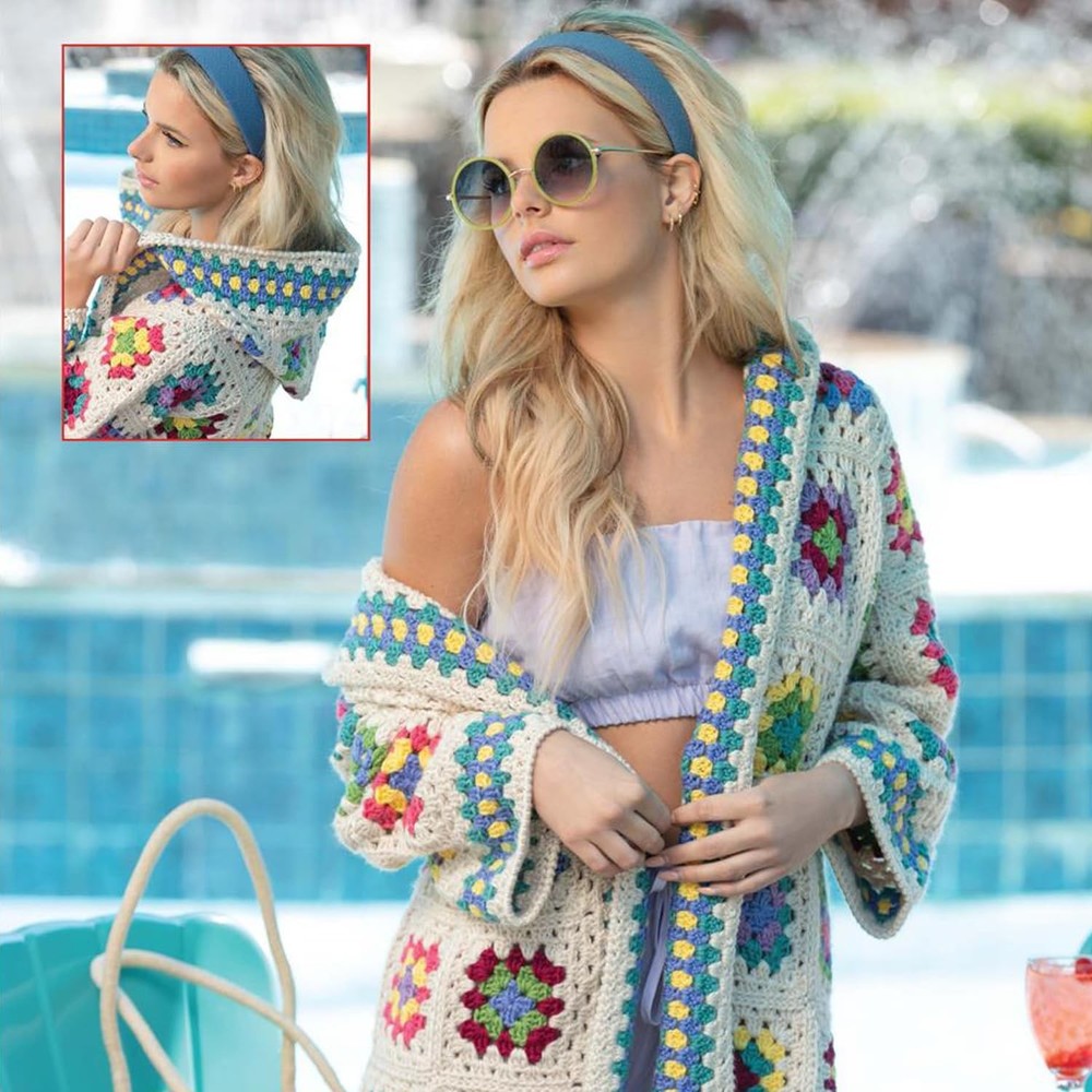 Great Grannies Made Modern Crochet Pattern Book Granny Square Projects