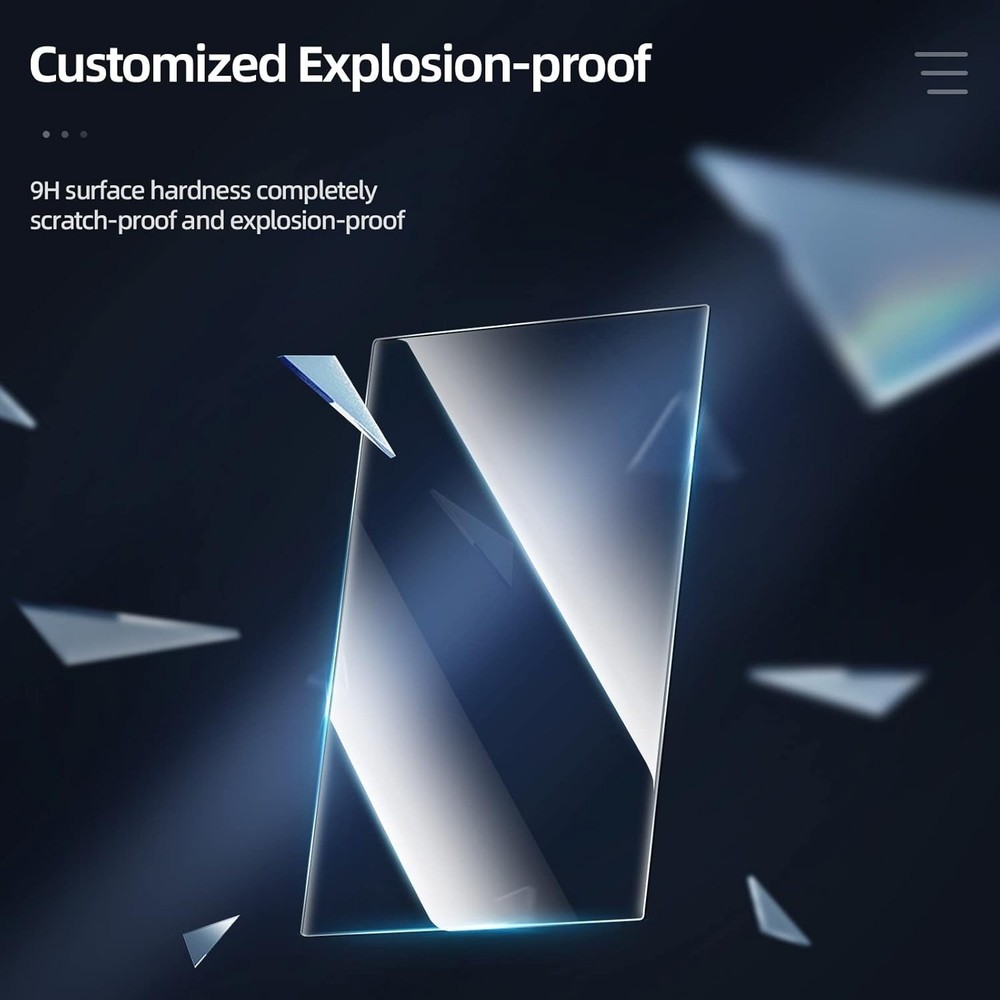 2 Pack 9H Tempered Glass Screen Protector for Steam Deck - Ultra Thin & Water...