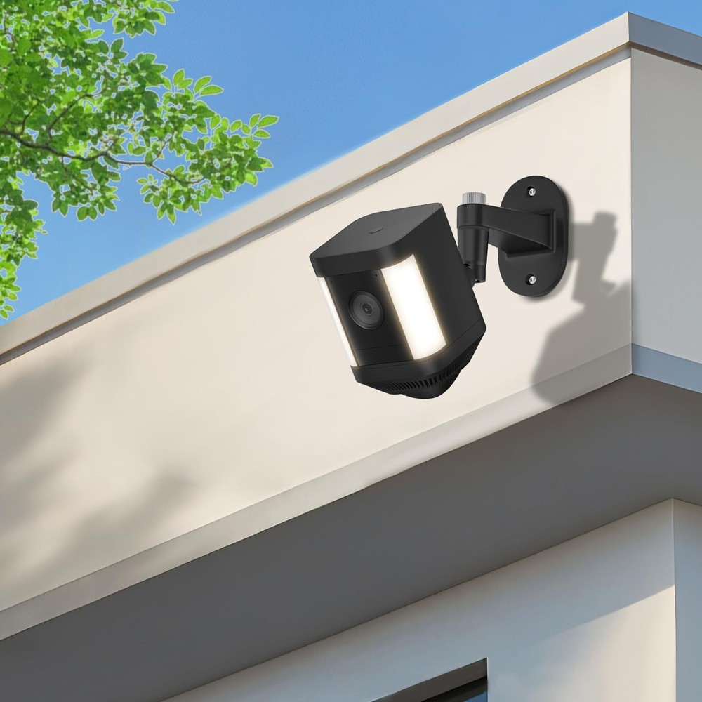 2Pack Adjustable Mounting Bracket for Spotlight Cam Plus/Pro (Battery) Black