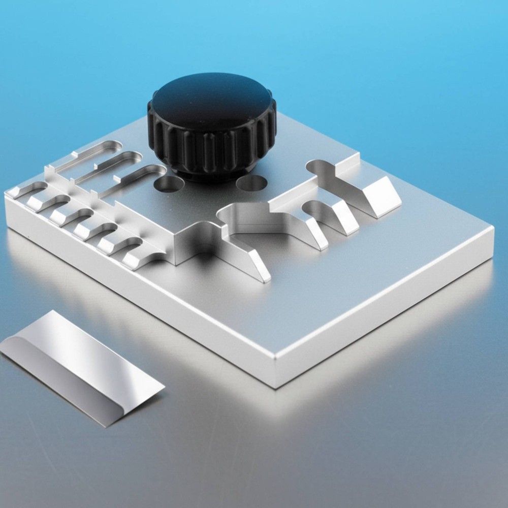 Photo-Etch Bending Tool Mini Size Photo Etch Bender 360-Degree Rotation