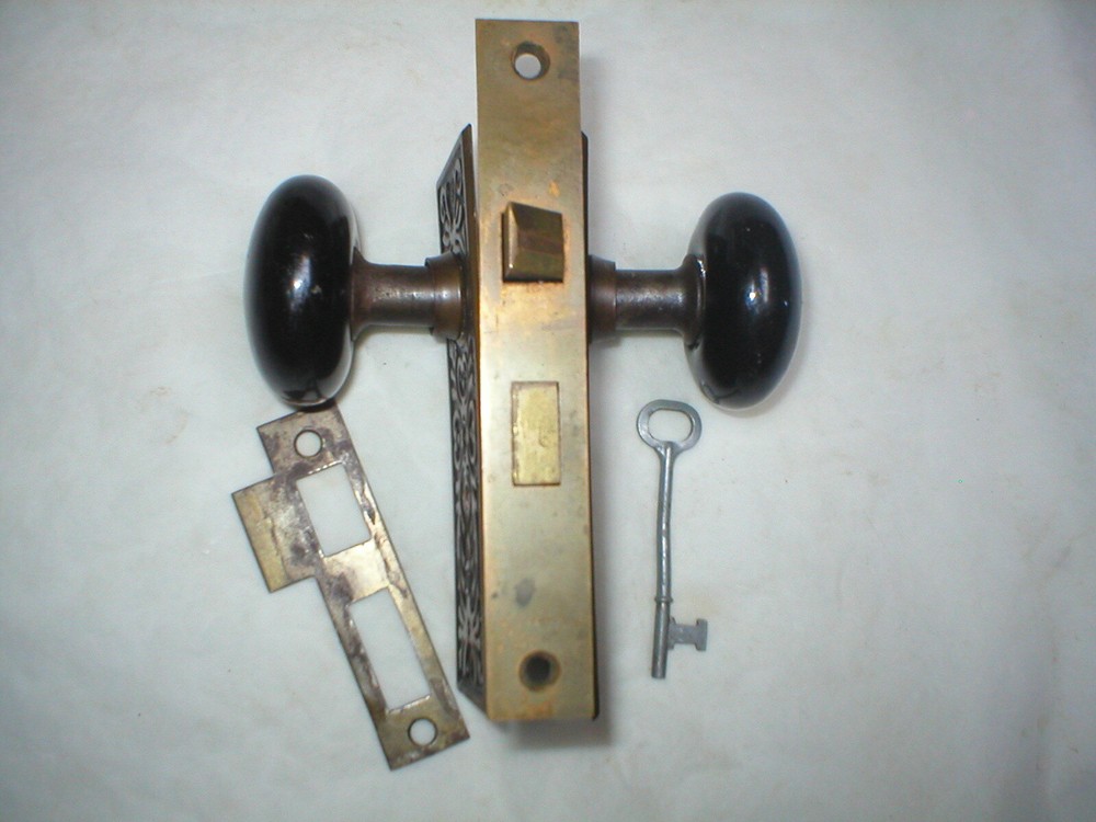 Antique Victorian Era Door Hardware