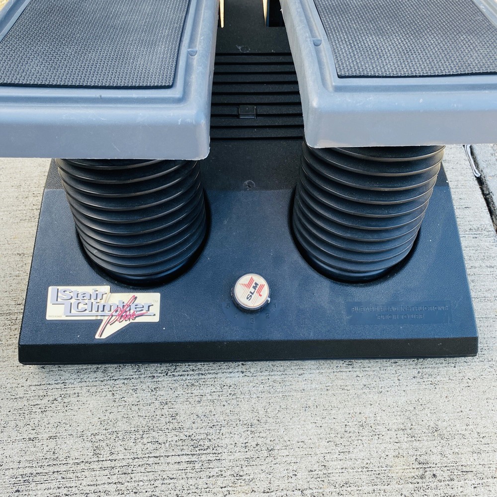 Vintage SLM STAIR CLIMBER PLUS TOTAL WORKOUT SYSTEM STEPPER Adjustable Air