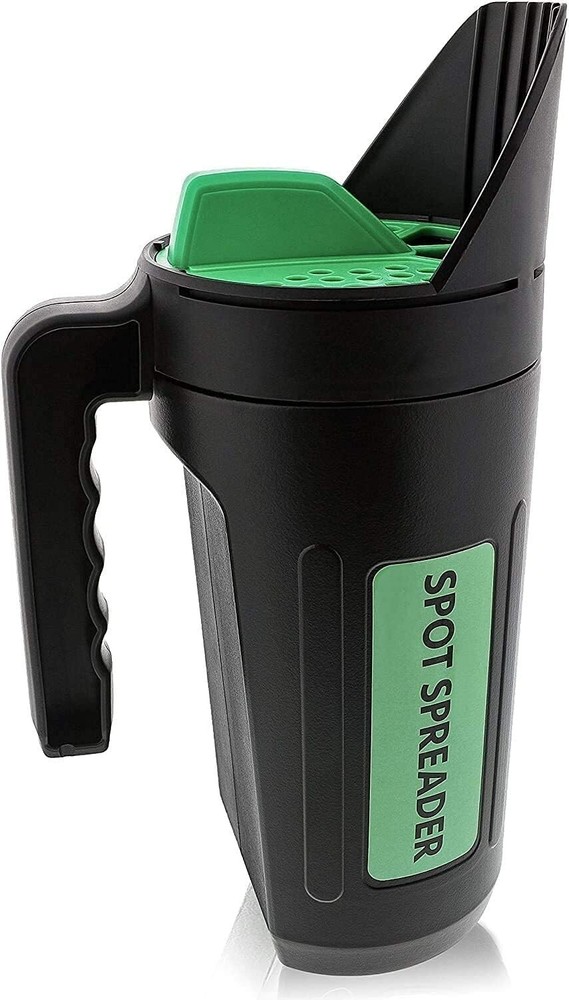 Commercial-Grade Seed and Salt Spreader: 80 Oz Lightweight Efficient Design