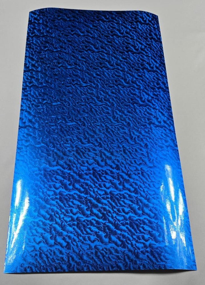 Fluorescent Blue Leaf Sign Vinyl Plotter Cutter 24" x 10 ft