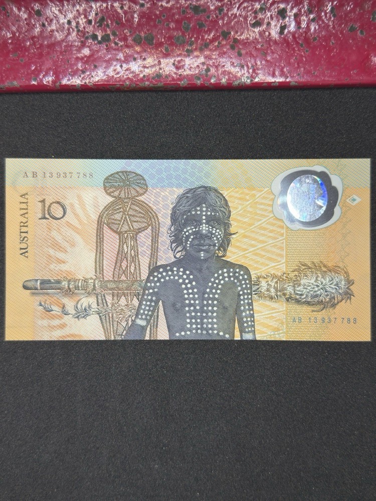 1988 $10 Bicentennial Polymer Note X2