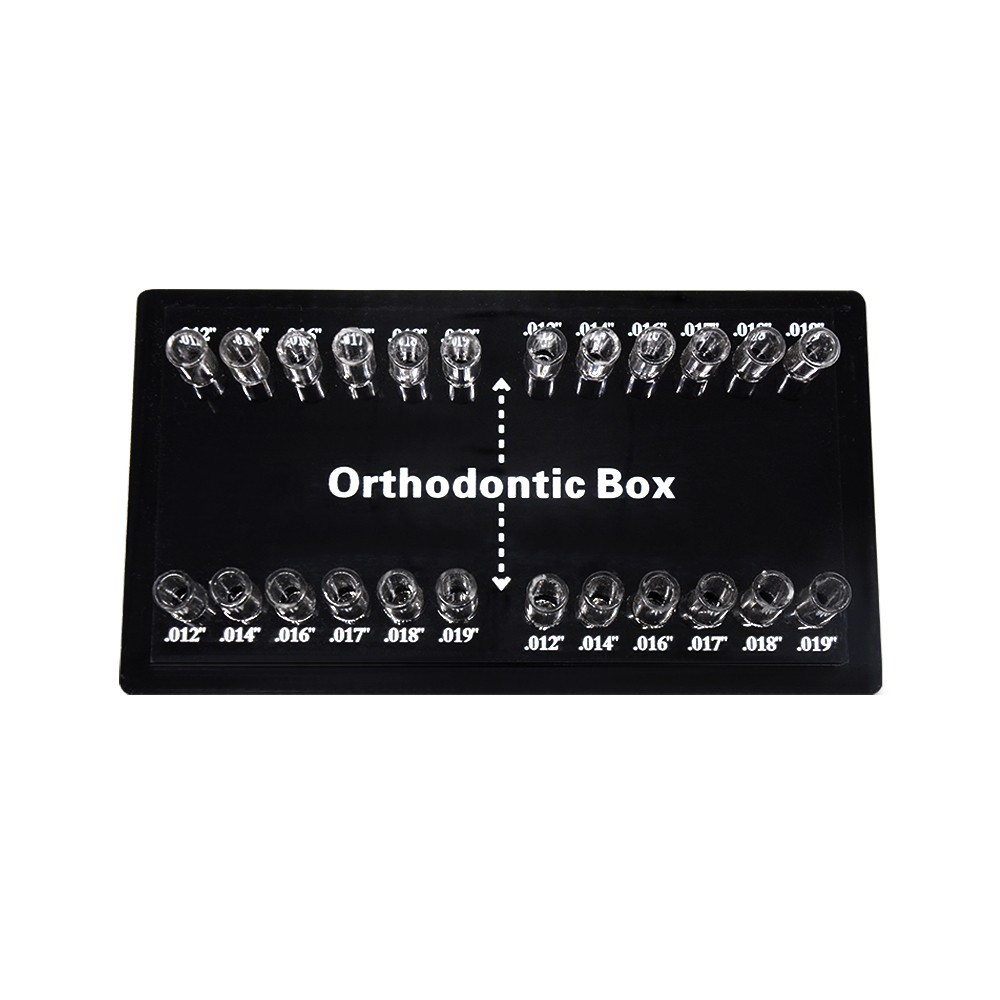 Dental Orthodontic Arch Wire Placement Box Round&Rectangular Ortho Lab Material