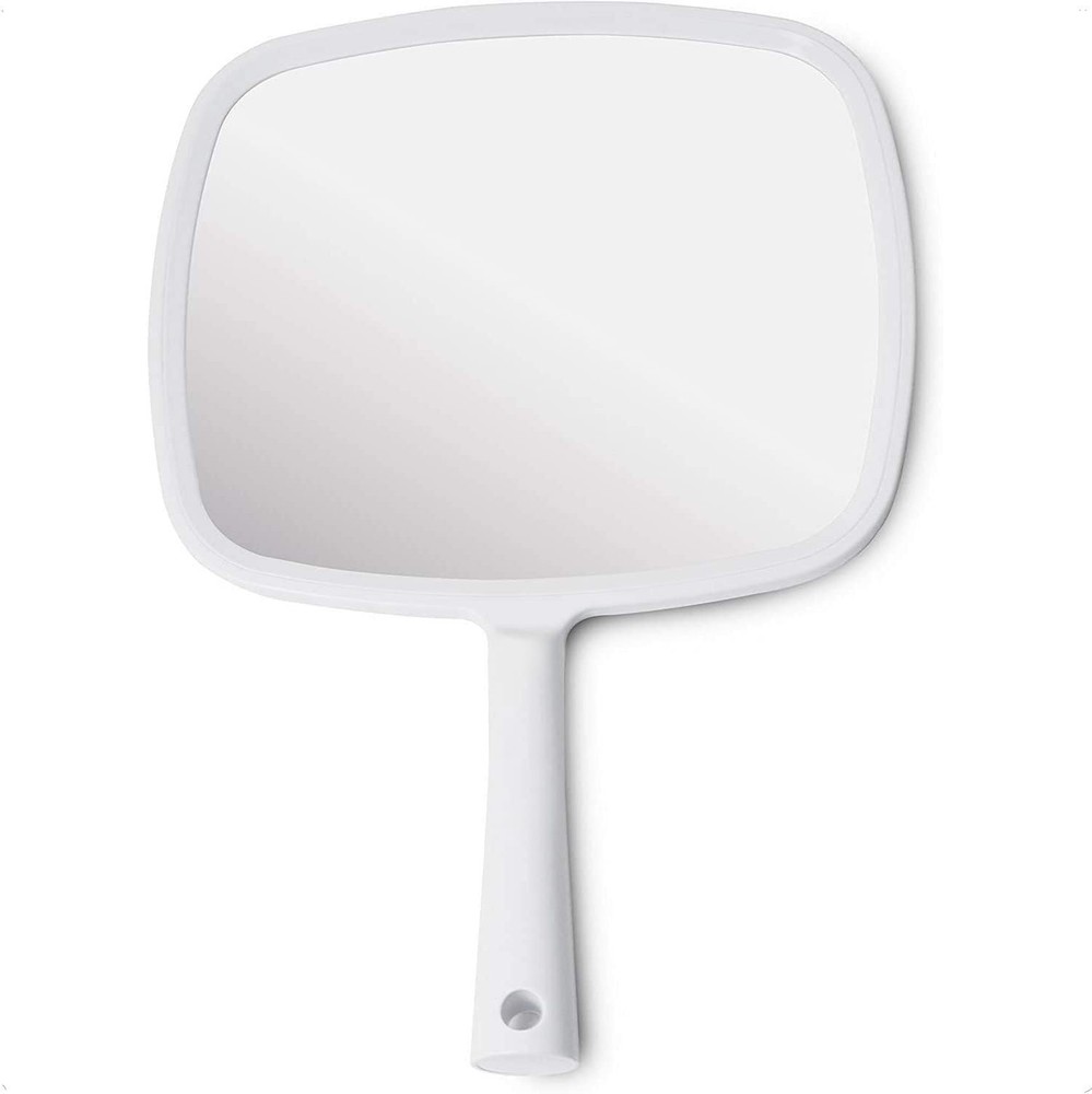 MIRRORVANA Hand Mirror with Ergonomic Handle - Hand Held Mirror for Make-up, ...