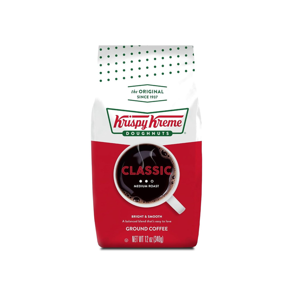 Doughnuts, Classic, Ground Coffee, Medium Roast, Bagged 12Oz