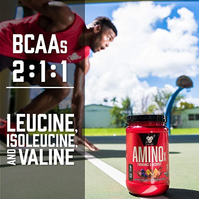 BSN AMINO X BLUE RASPBERRY 435G