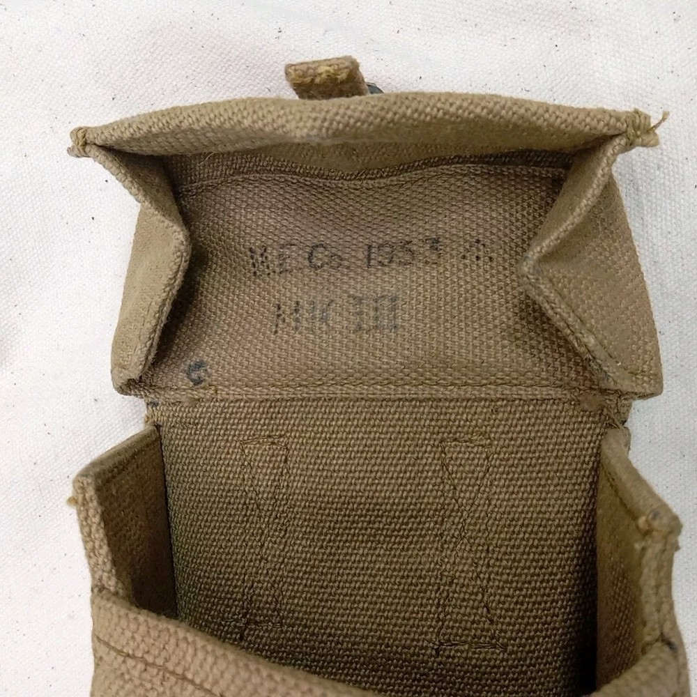 British Army Post WW2 Dated 37 Pattern Webbing Ammo Pouch MK 3