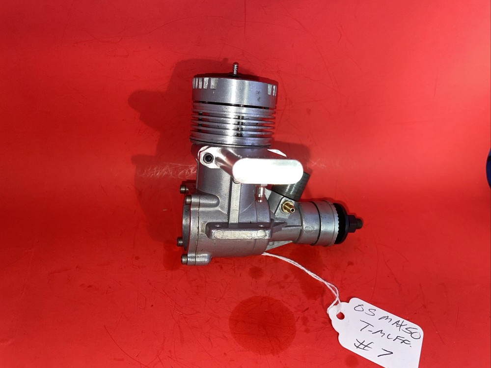 OS MAX 50 C/L WITH T- MUFFLER EXCELLENT #7