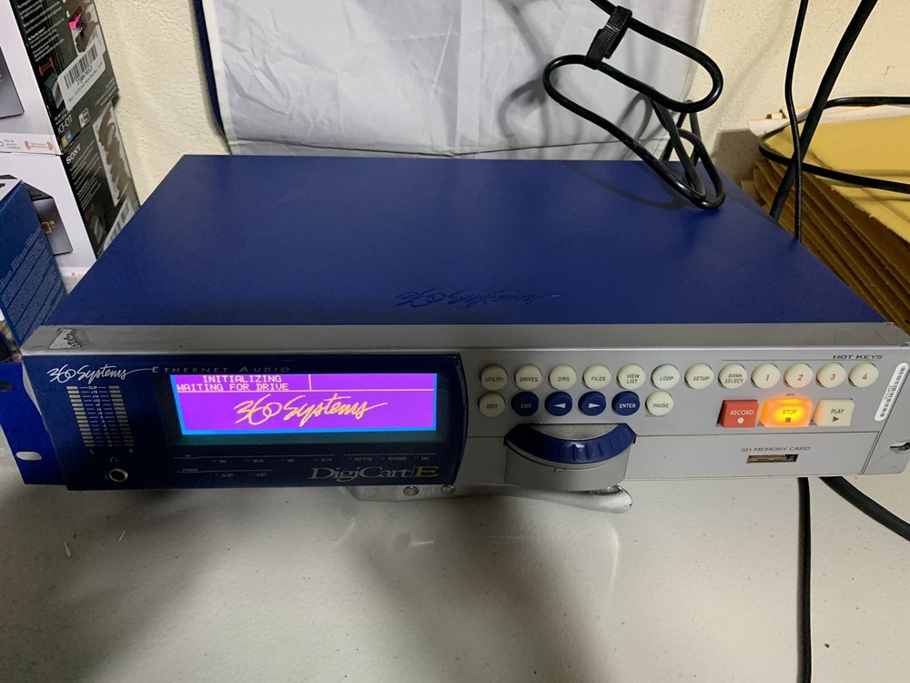 360 Systems Ethernet Audio System Digicart/E Model: E-3000