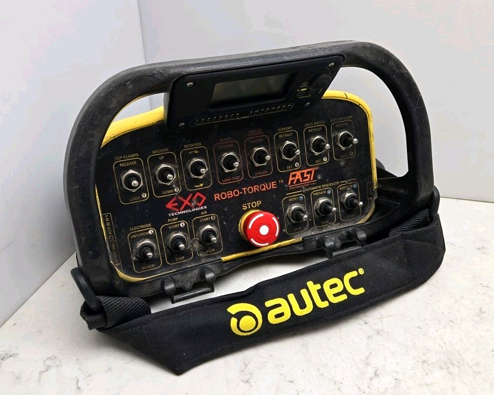Autec FJM NZG46 Remote Crane Controller Exo Technologies Robo-Torque Fast Techno