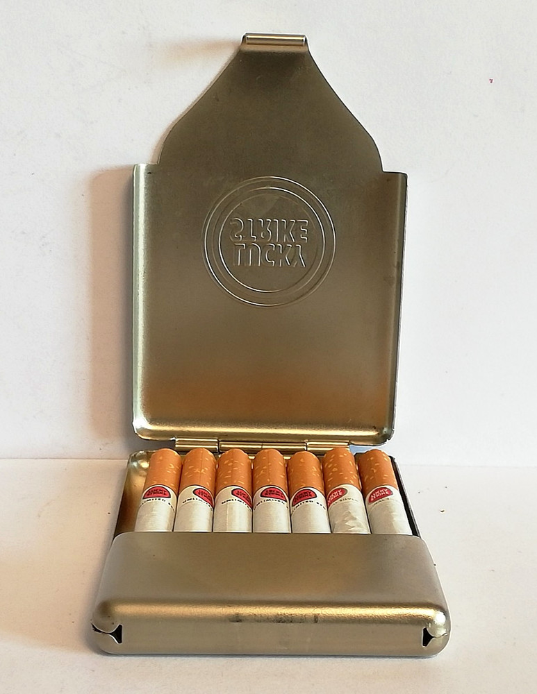Lucky Strike Small Cigarette Case / Business Card Holder