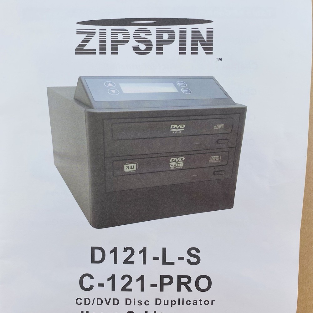 PDE Tech DVD121-PRO-WM ZipSpin DVD Duplicator