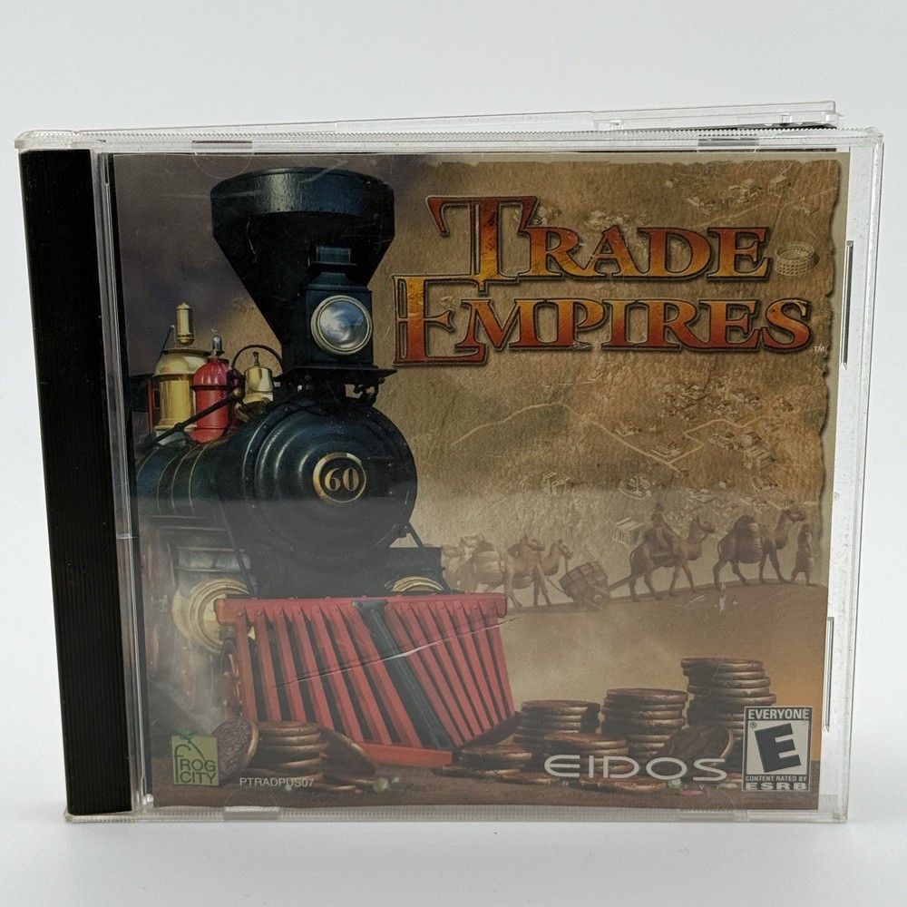 Eidos Trade Empires PC Simulation Game - Jewel Case - Tested