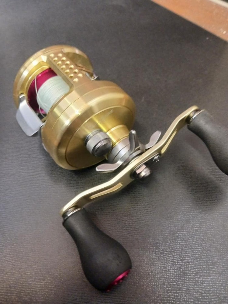 LUNAR 100 Bait Reel Gold
