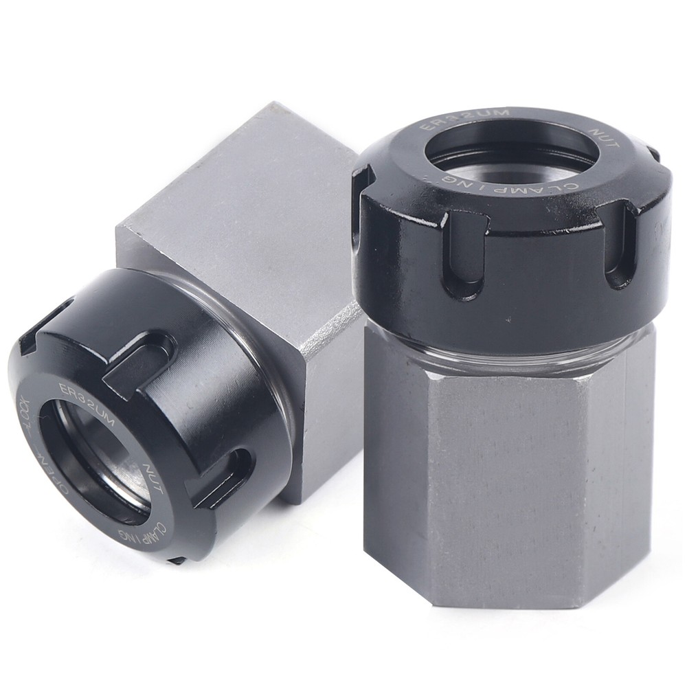 ER-32 Collet Block Spring Chuck Holder Hex Square CNC Milling Machine Tool New