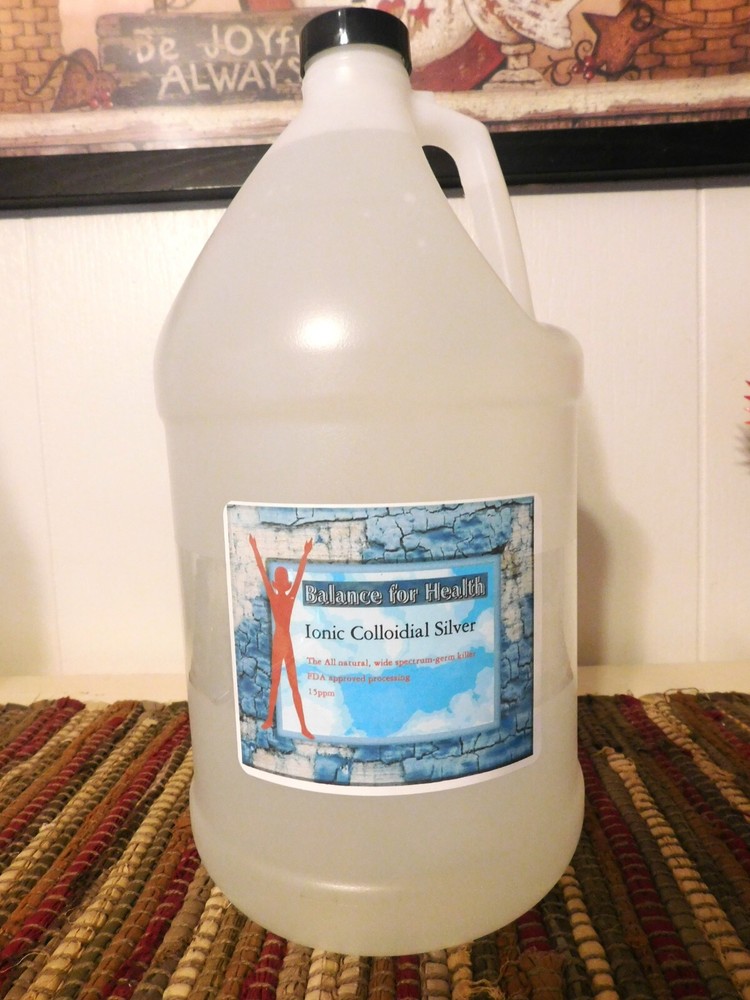 2 Gallons of Ionic Colloidal Silver