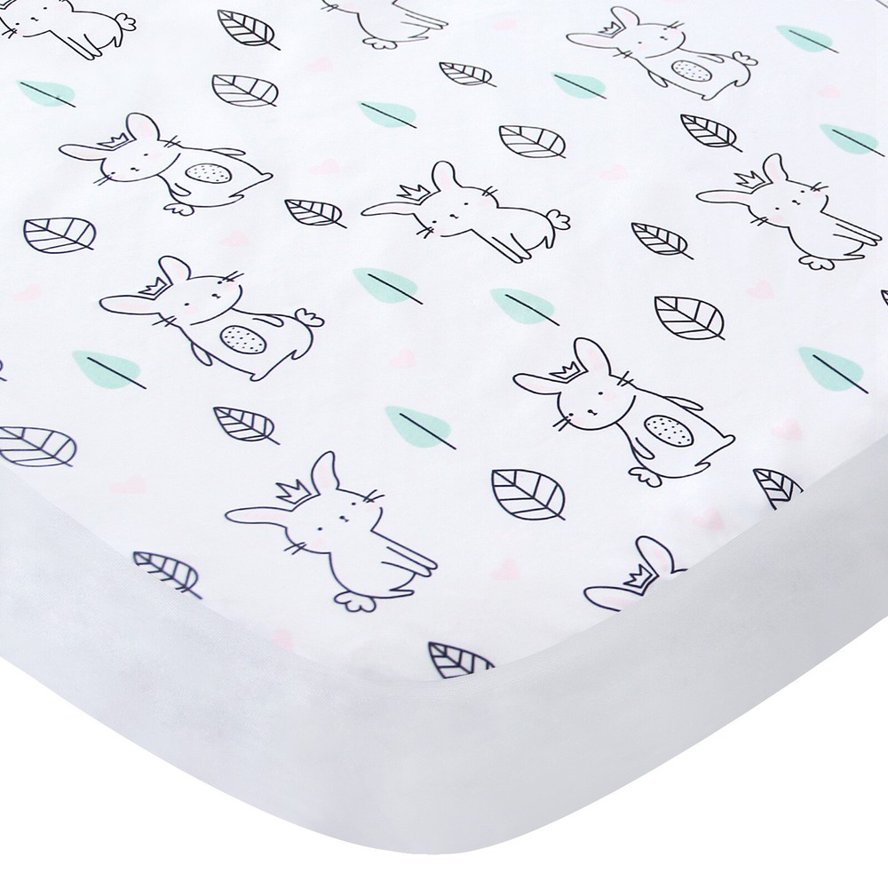 Pack N Play Sheets Fitted Portable Playard Mini Crib Sheets Multicolor 39"x27"