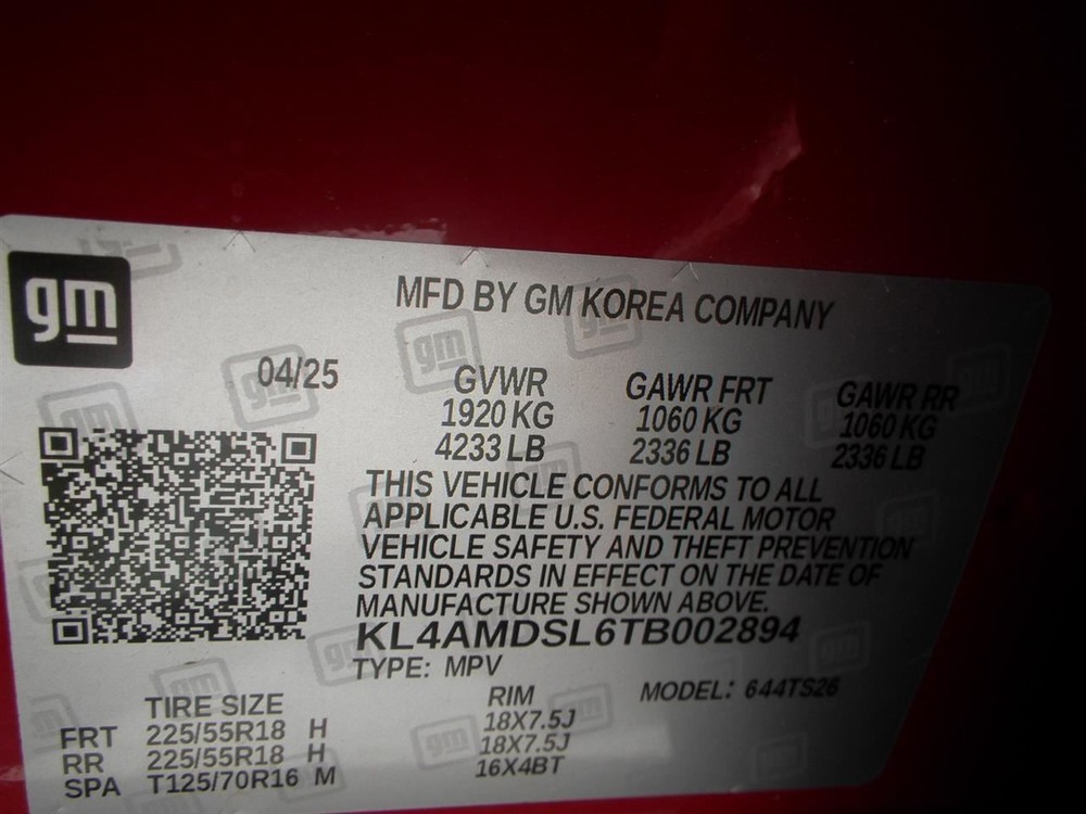 2026 Encore GX 1.3L Air Shutter