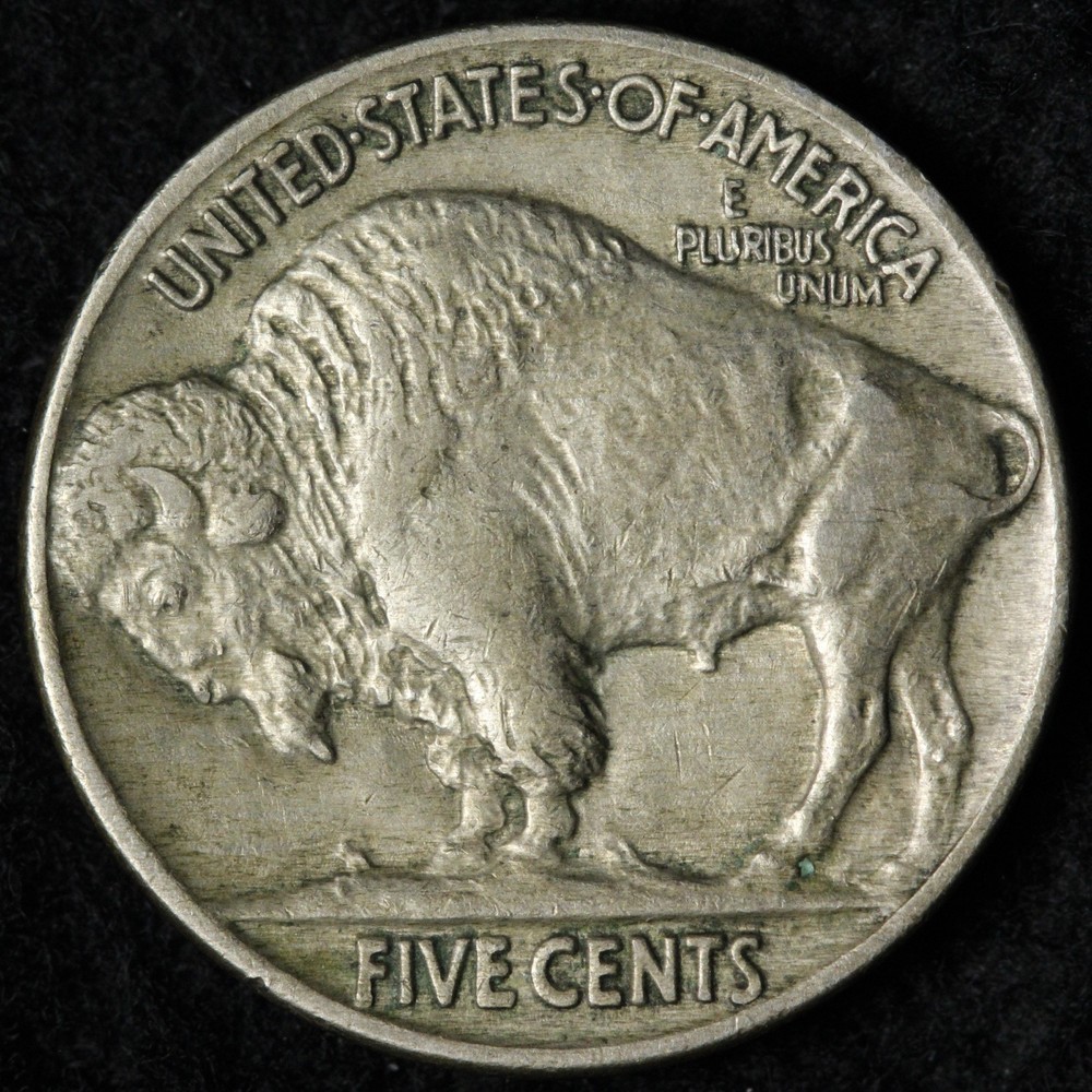 1930 Buffalo Nickel AU E172 GRAB