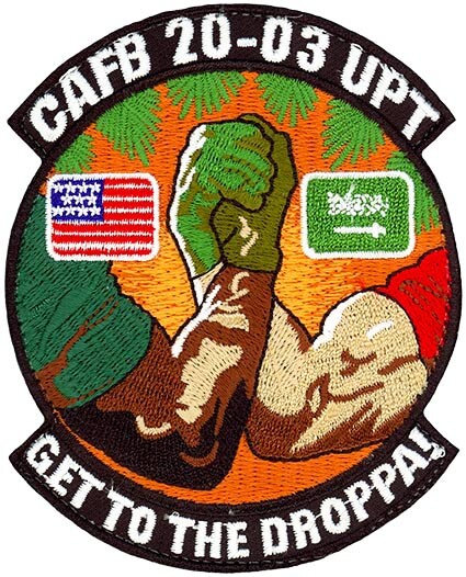 USAF SPECIALIZED PILOT TRAINING -CLASS 2020-03- GET THE DROPPA! - ORIGINAL PATCH