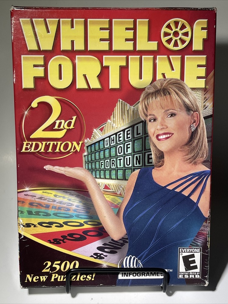 Wheel of Fortune 2nd Edition (PC, 2000) WINDOWS 95/98
